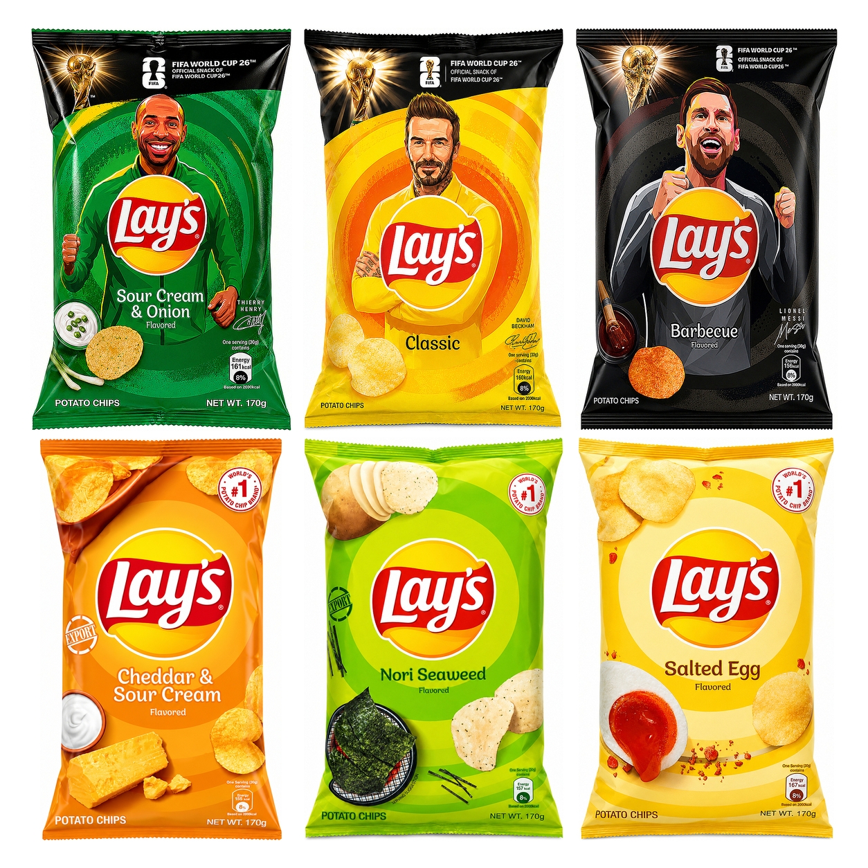 LAY'S POTATO CHIPS 170g image 1