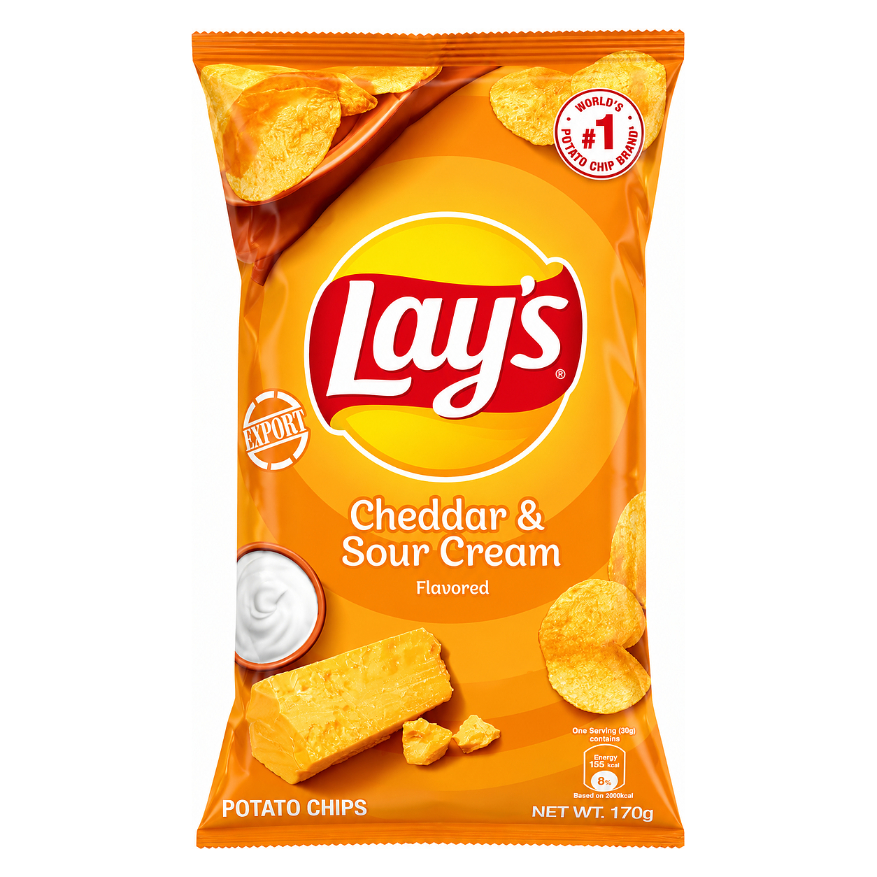 LAY'S POTATO CHIPS 170g image 1