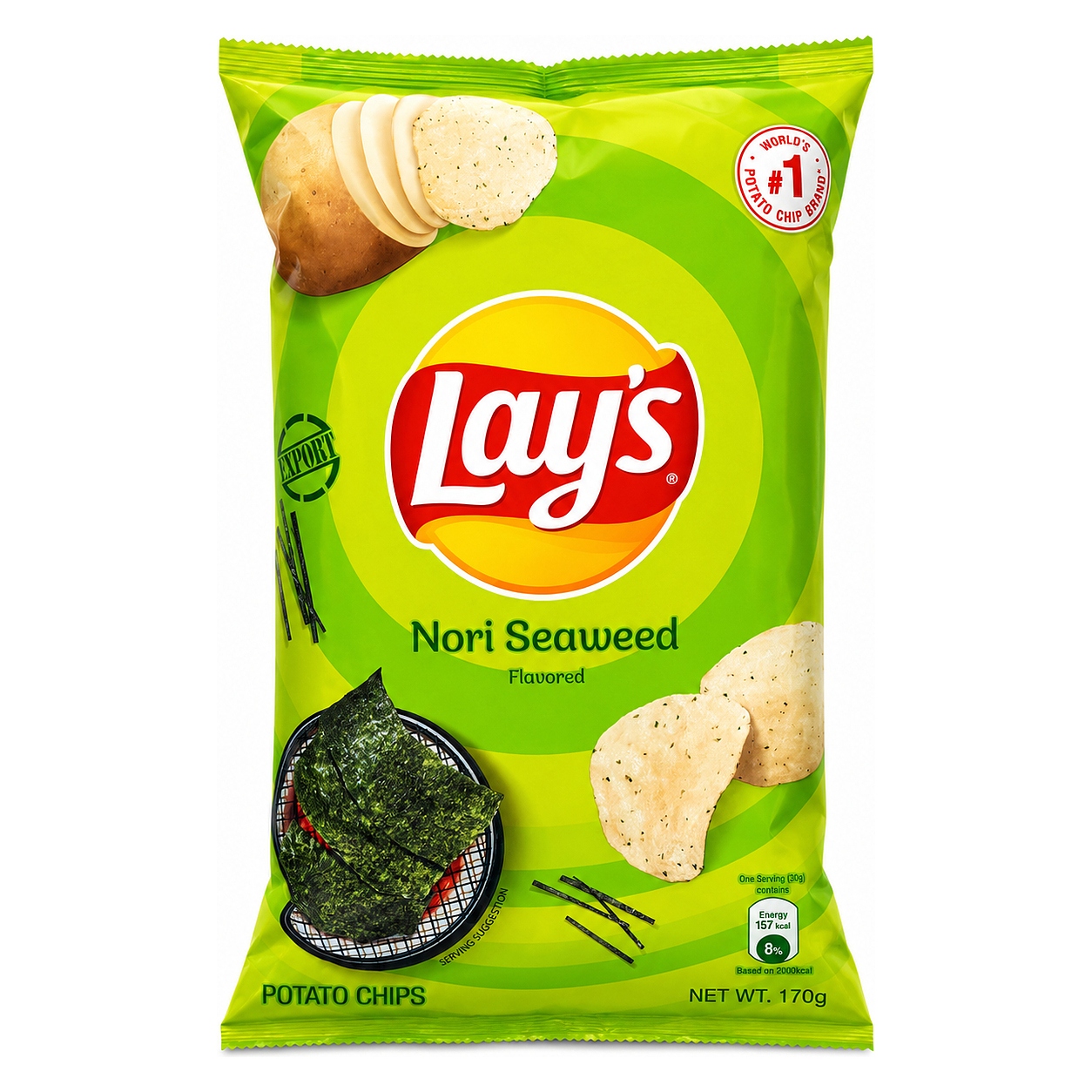 LAY'S POTATO CHIPS 170g image 1