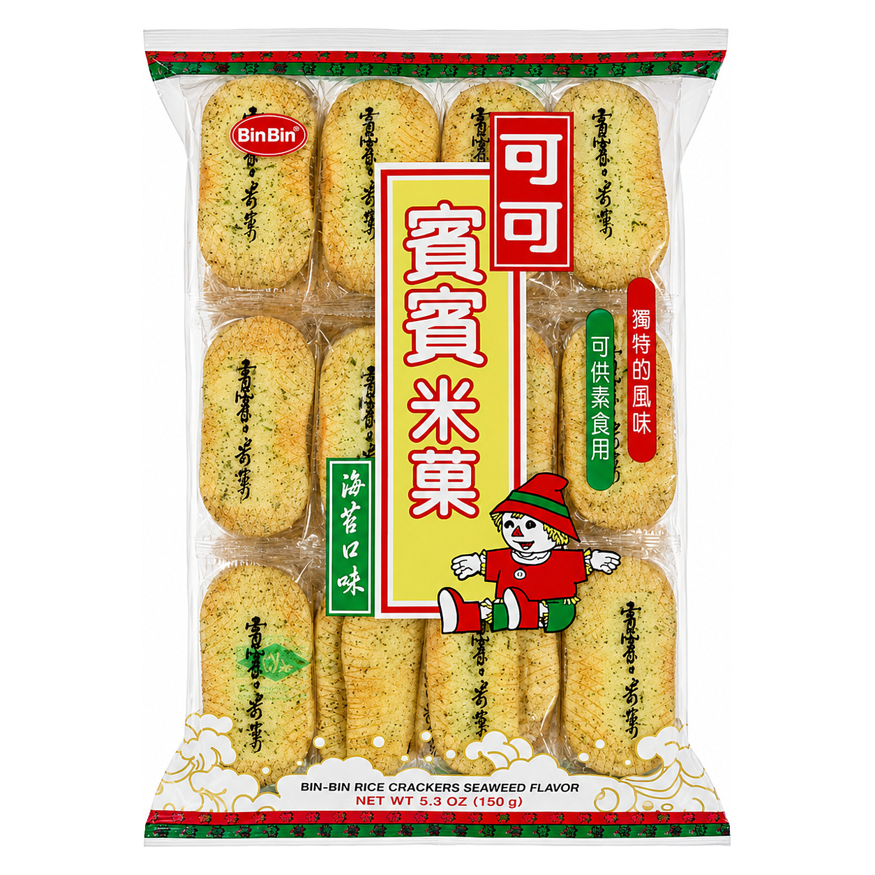 BIN-BIN RICE CRACKERS 150g image 1