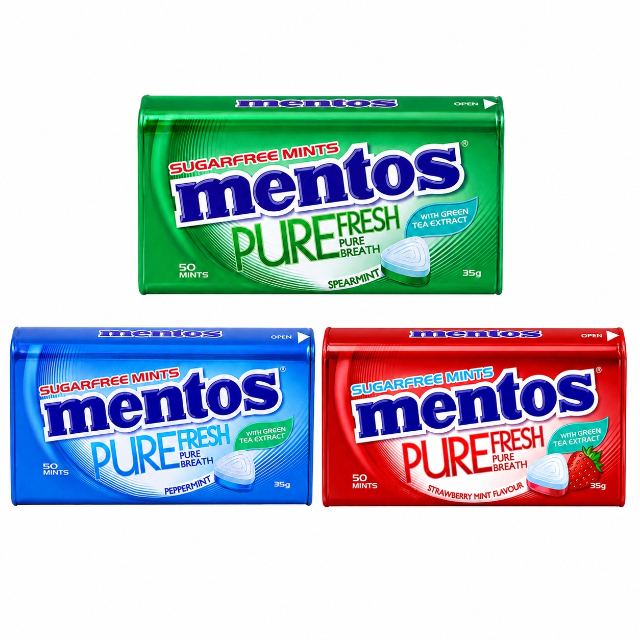 MENTOS PURE FRESH (TIN)
