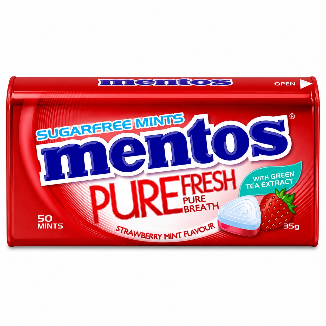MENTOS PURE FRESH (TIN) image 1