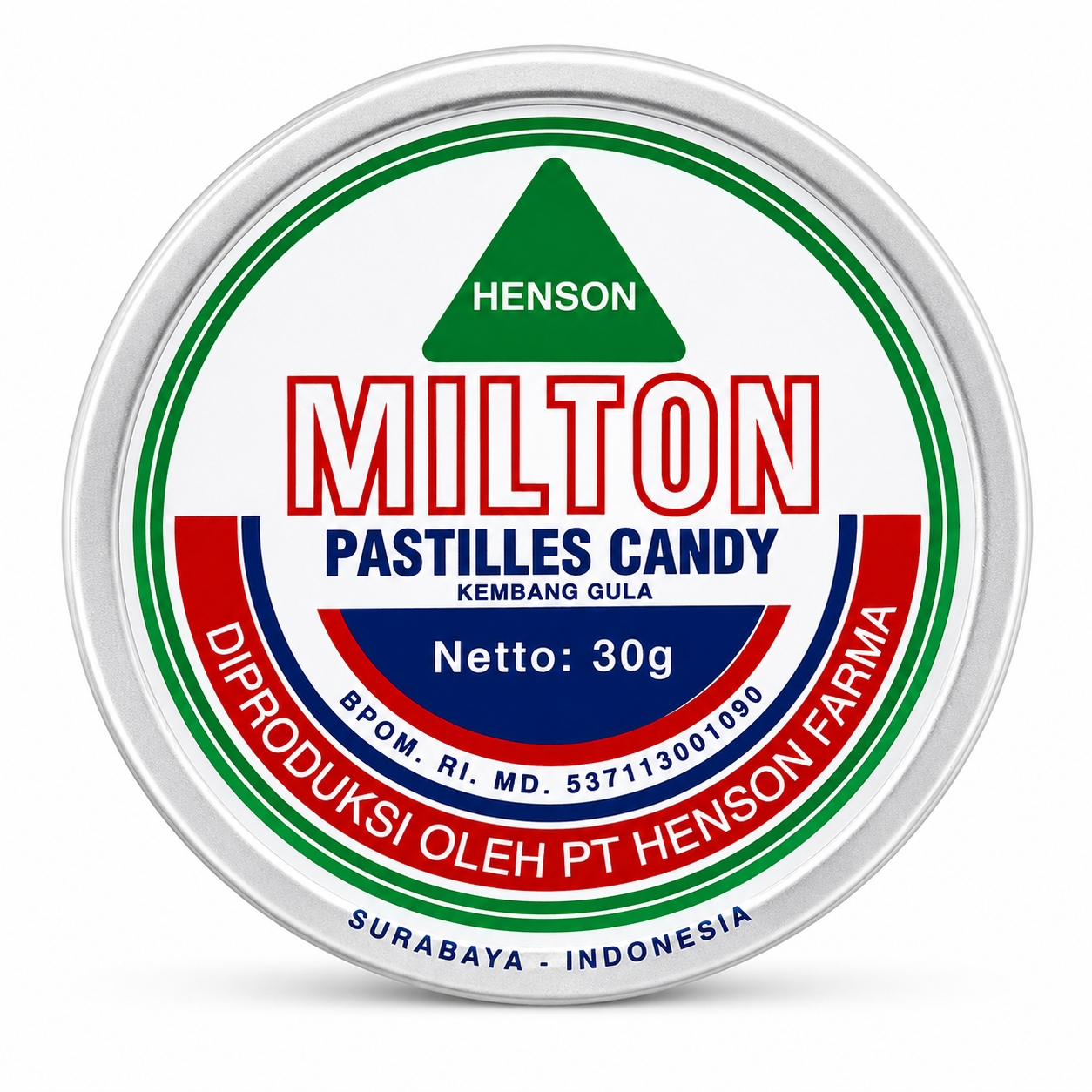MILTON PASTILLES (TIN) image 1