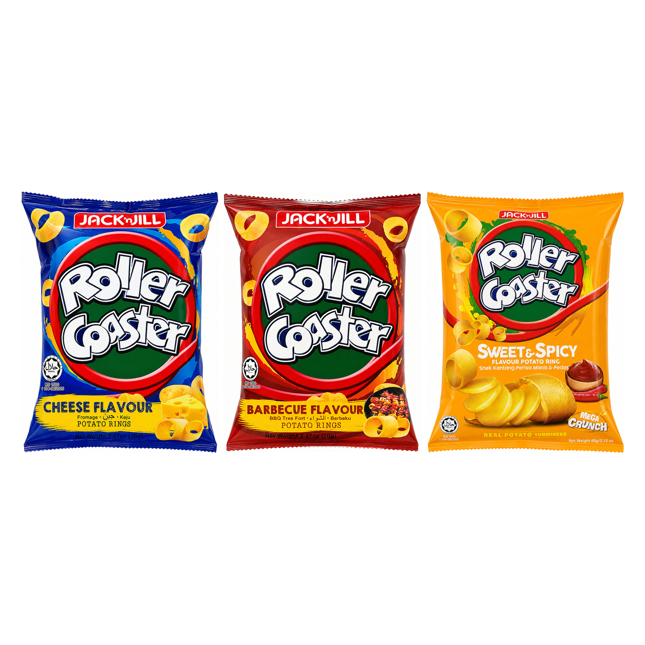 ROLLER COASTER SNACK - 60g image 1