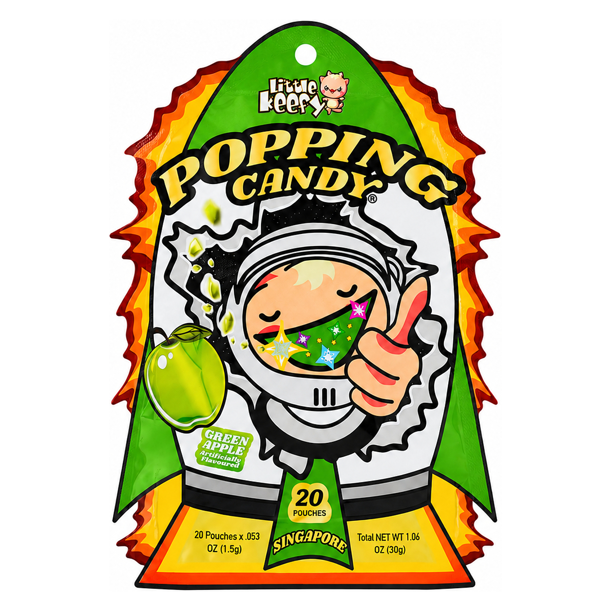 LITTLE KEEFY POPPING CANDY 30g image 1