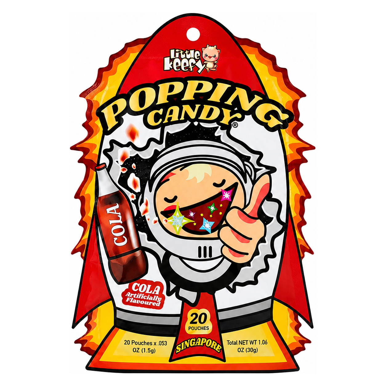 LITTLE KEEFY POPPING CANDY 30g image 1