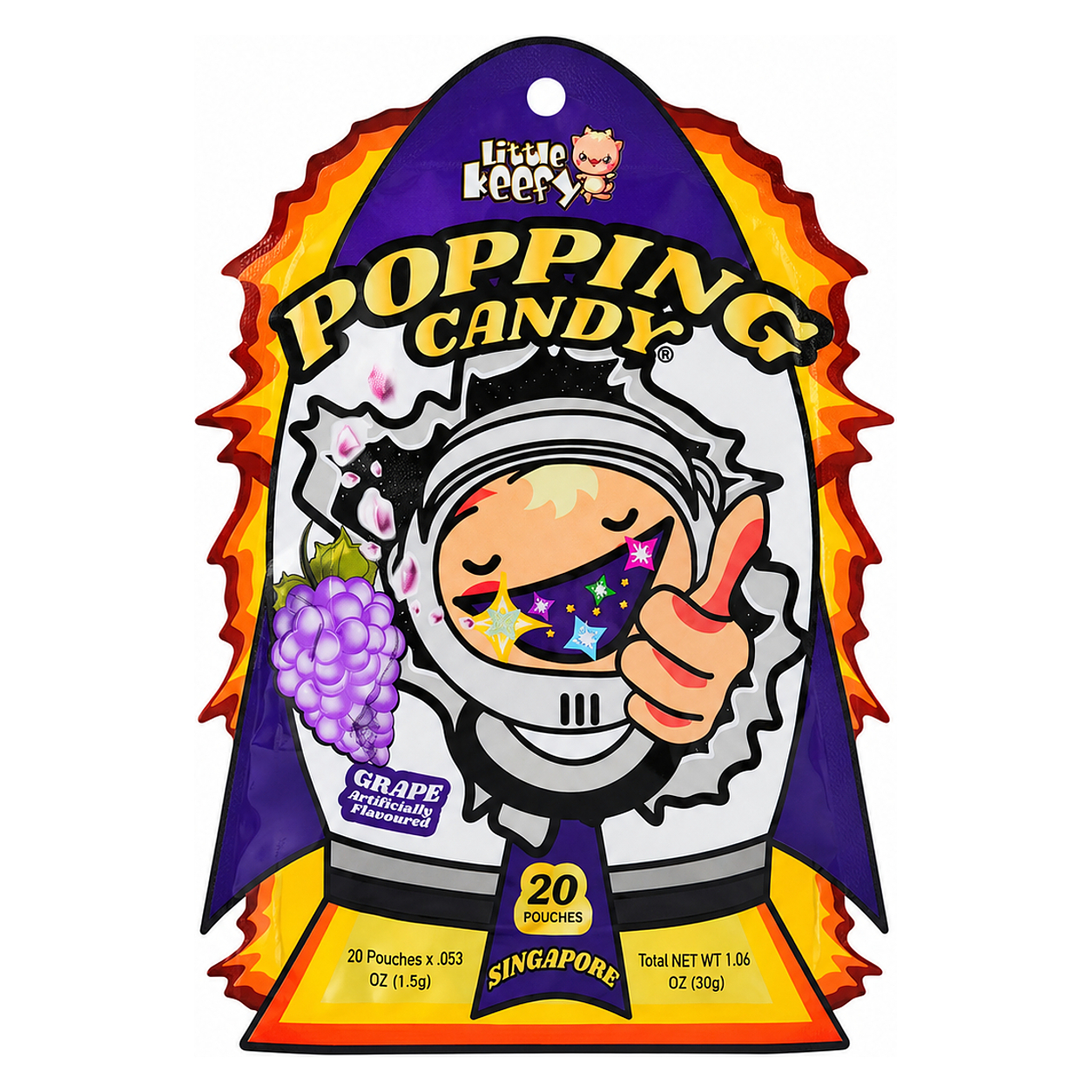 LITTLE KEEFY POPPING CANDY 30g image 1