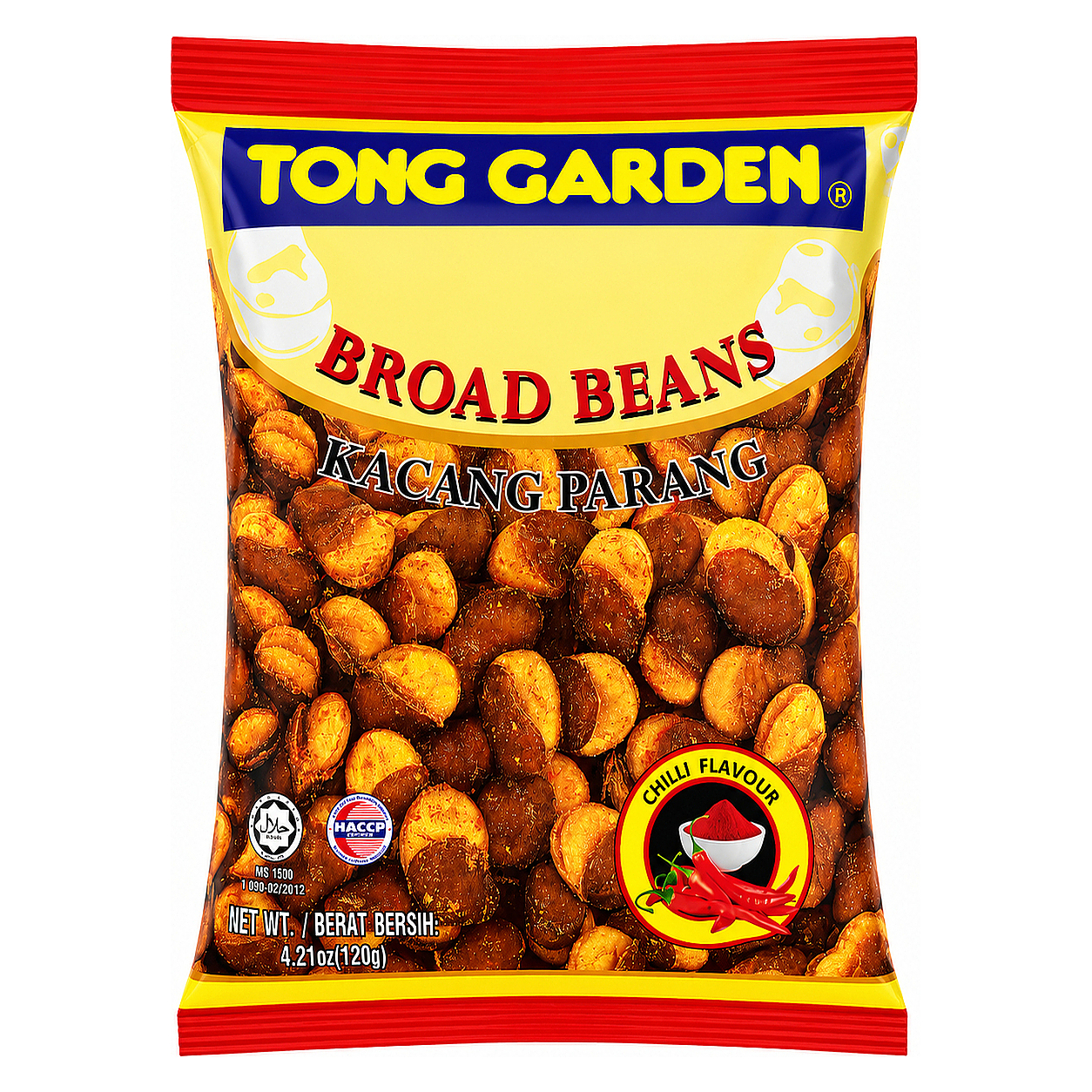 TONG GARDEN BROAD BEANS 120g image 1