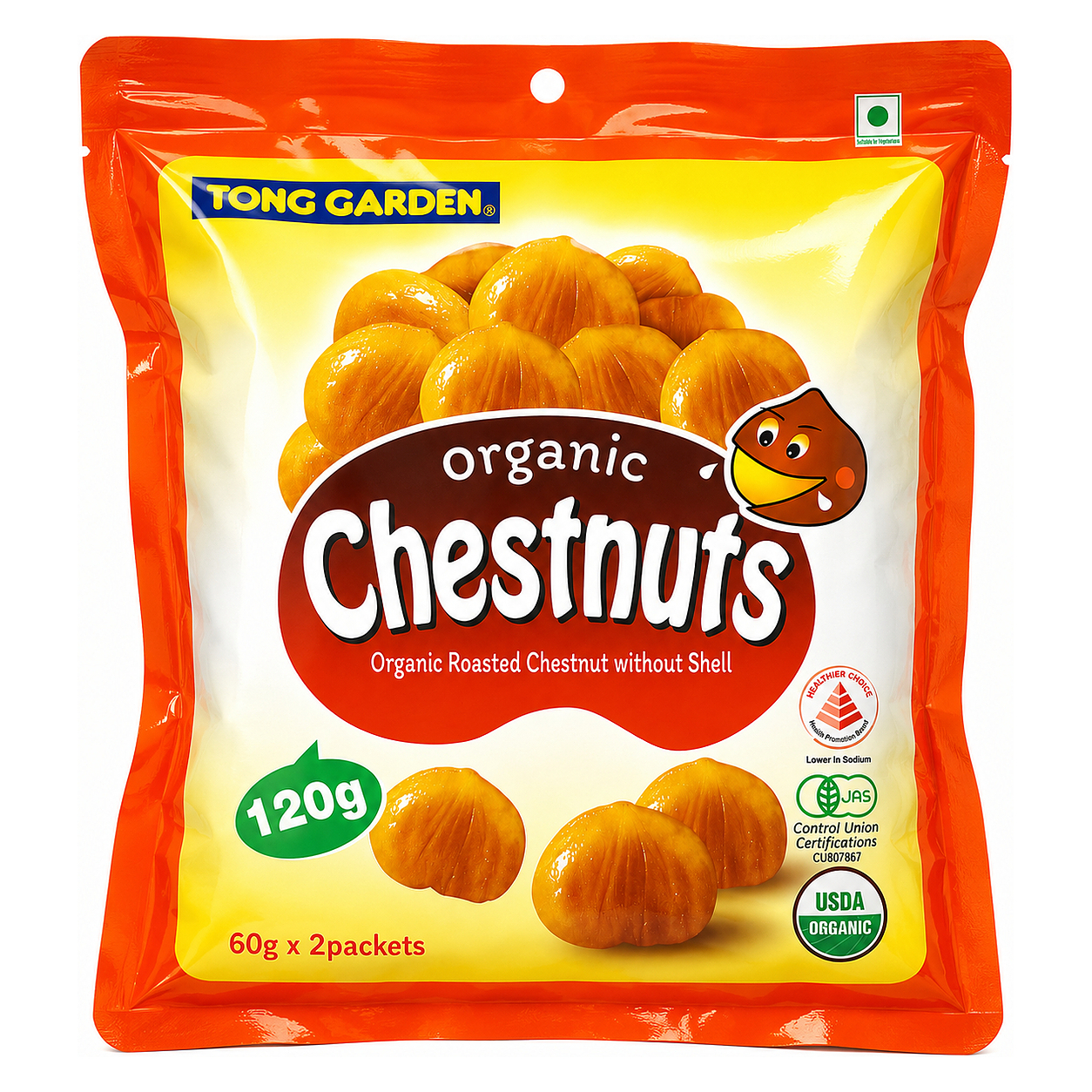 TONG GARDEN CHESTNUTS 120g image 1