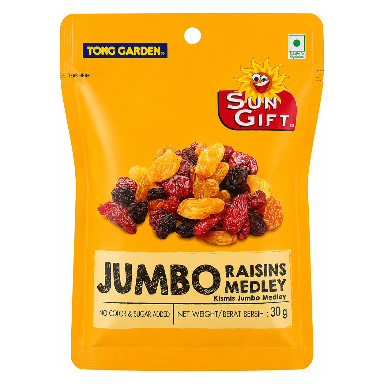 TONG GARDEN JUMBO RAISINS 30g image 1