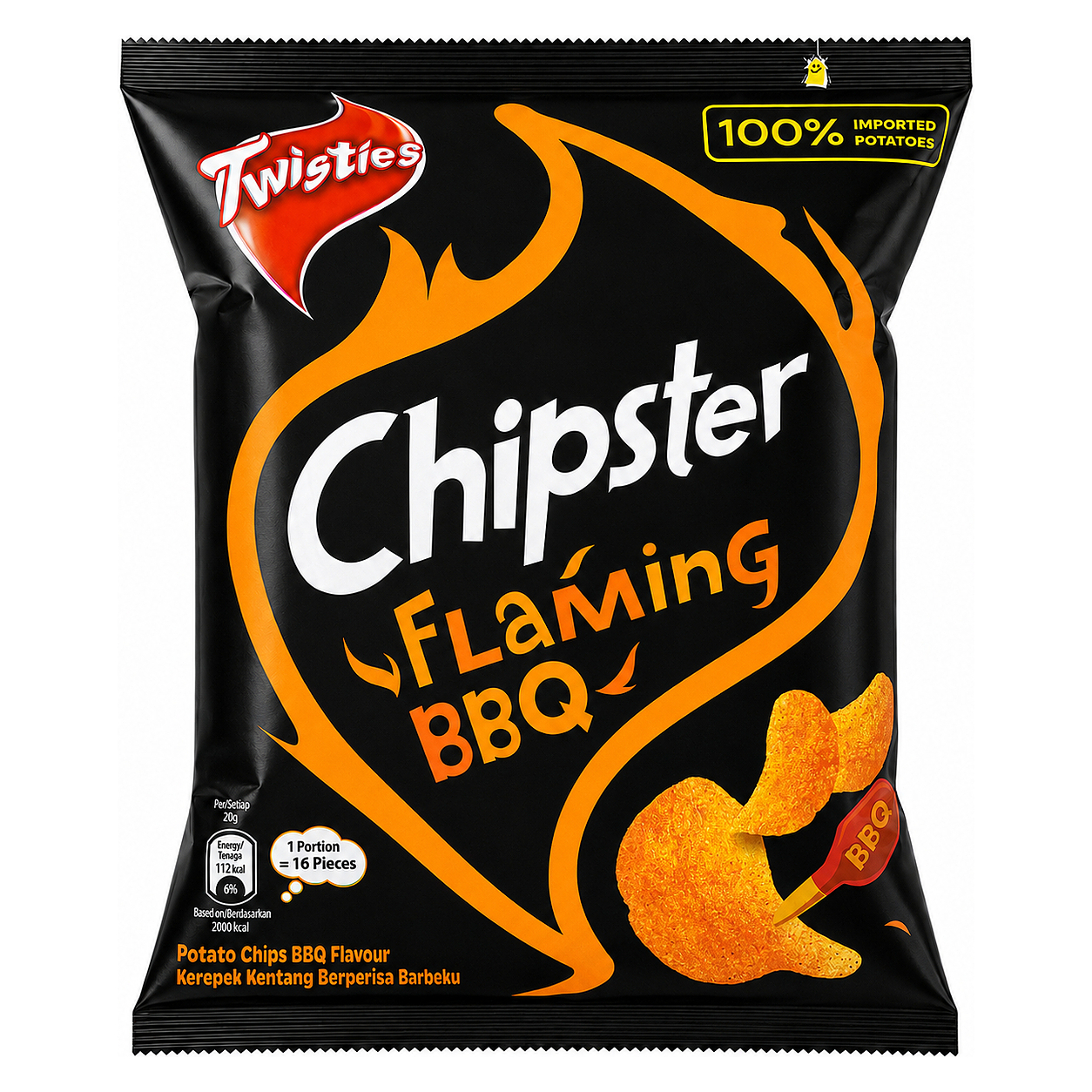 CHIPSTER POTATO CHIPS 60g image 1