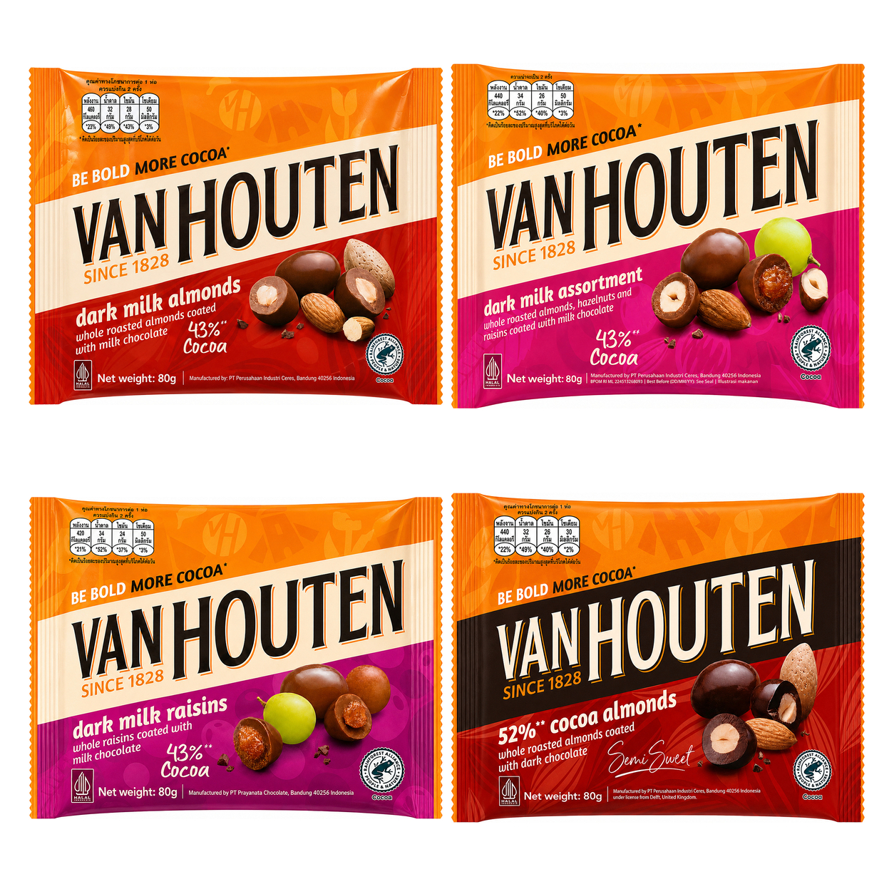 VANHOUTEN CHOCO -POUCH