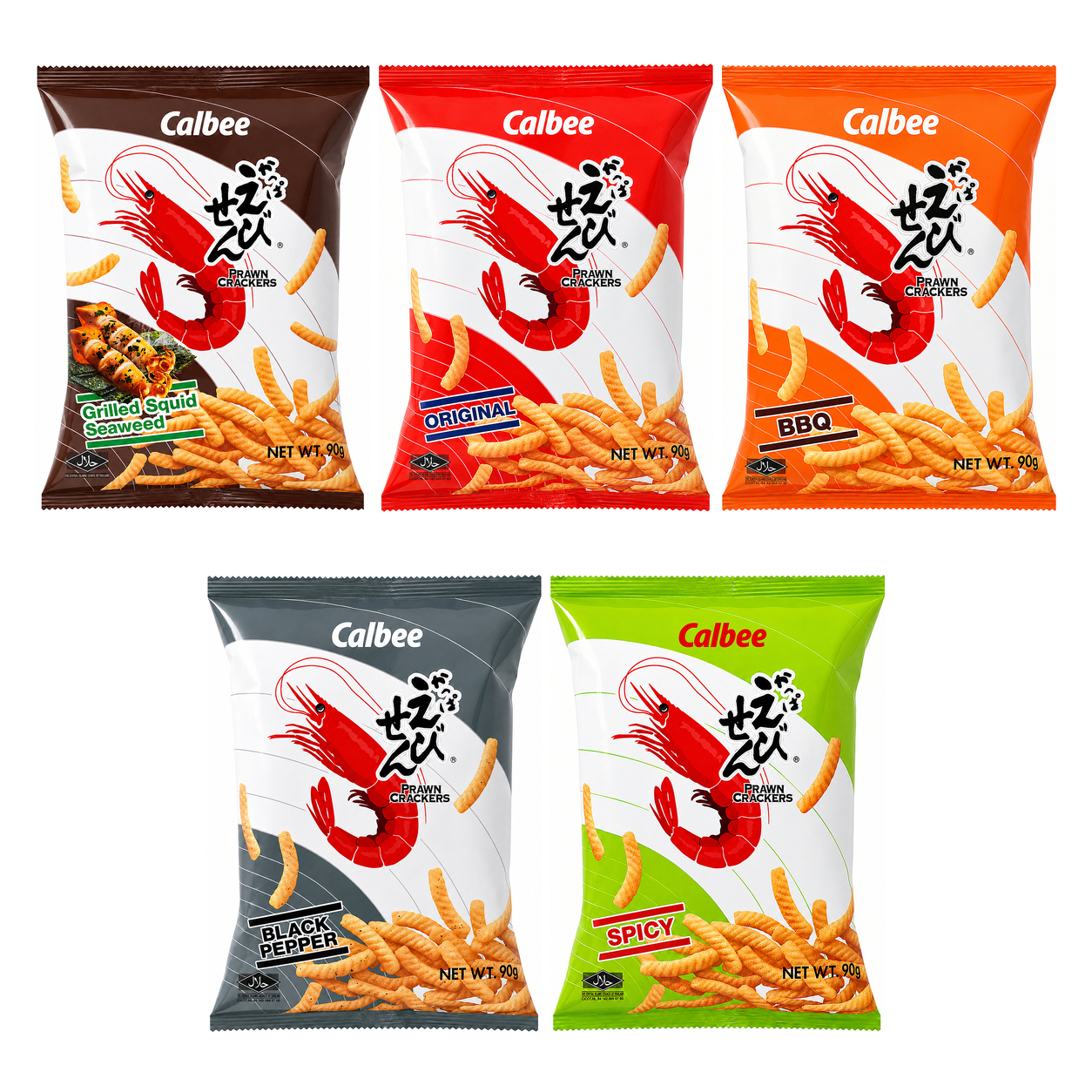 CALBEE PRAWN CRACKER 90g