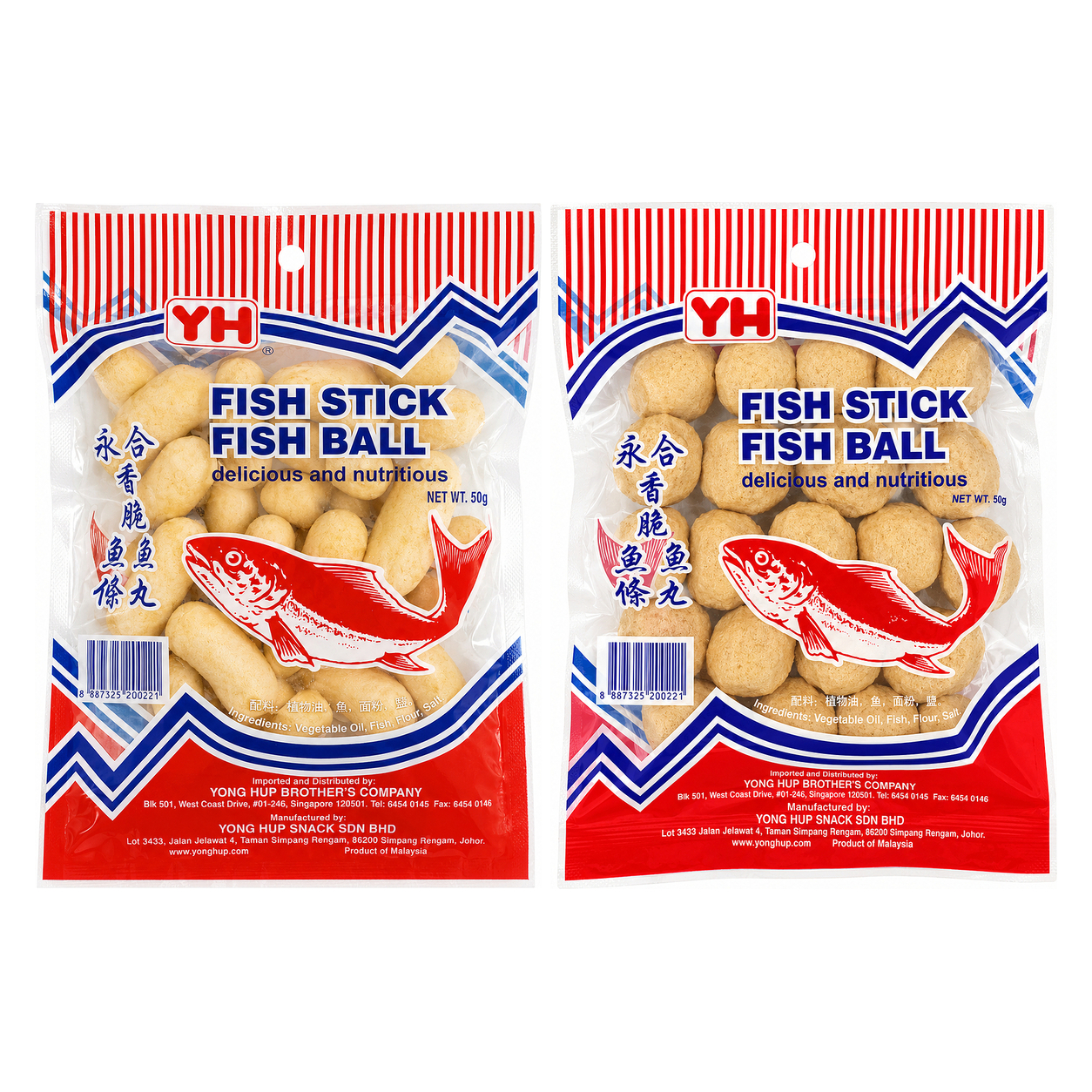 YH FISH STICK FISH BALL 50g