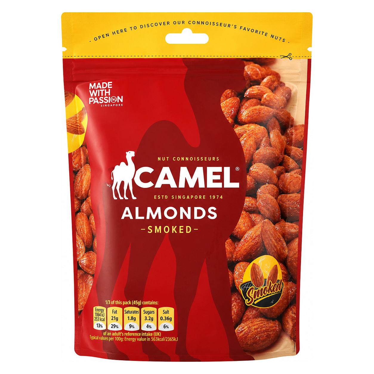 CAMEL ALMONDS 135g
