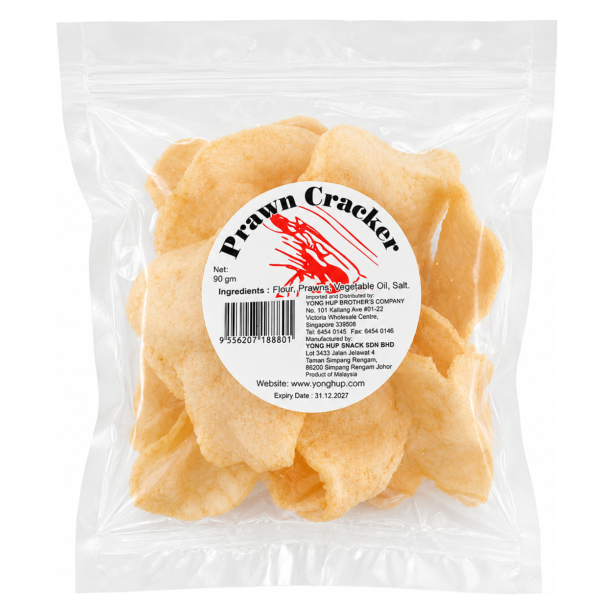 YH PRAWN CRACKER 90g image 1