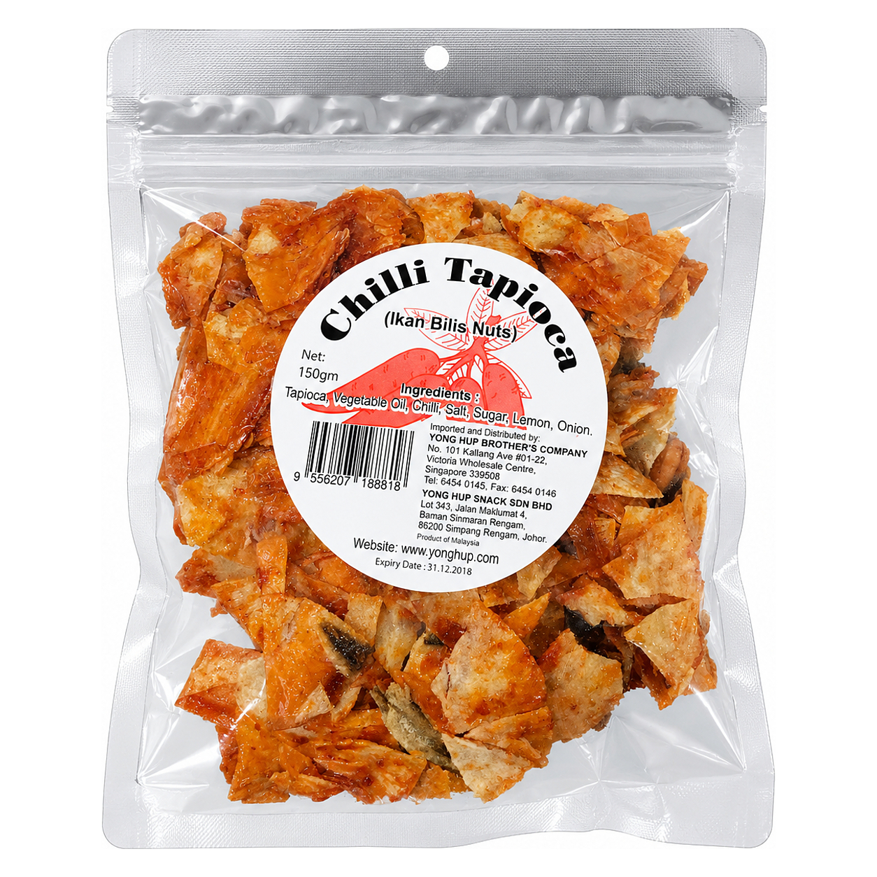 YH CHILLI TAPIOCA 150g image 1