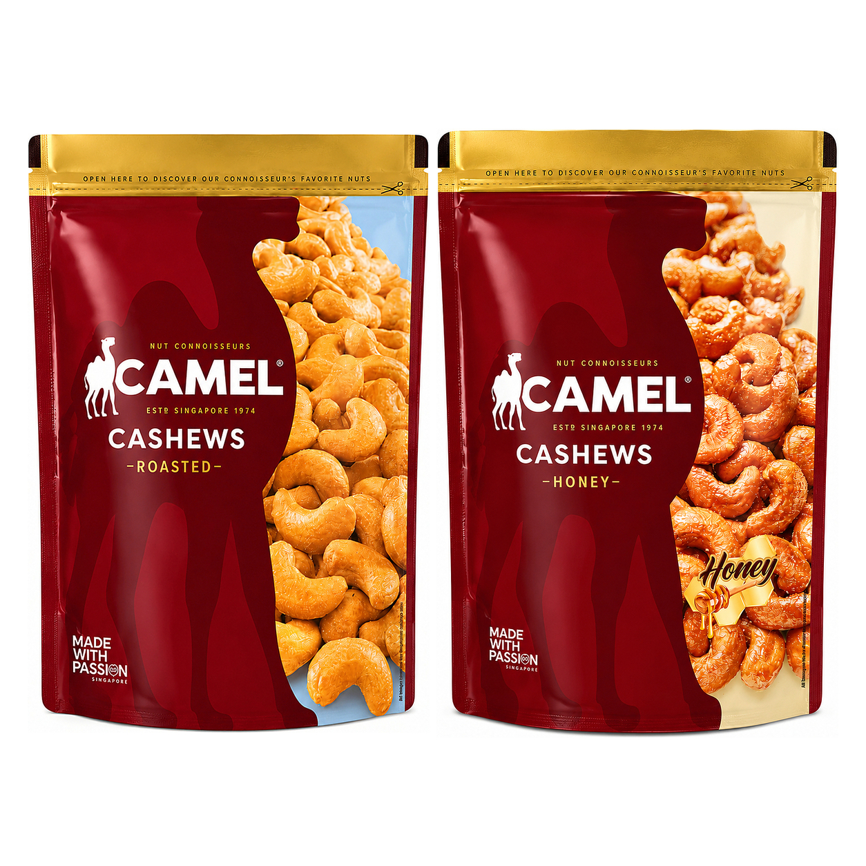 CAMEL CASHEWS NUT 36g