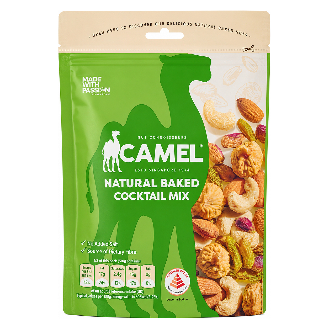 CAMEL NATURAL BAKED COCKTAIL MIX 150g