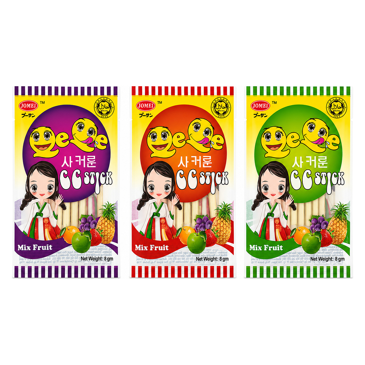 JOMEI CC STICK (MIX FRUIT) 40x8g image 1