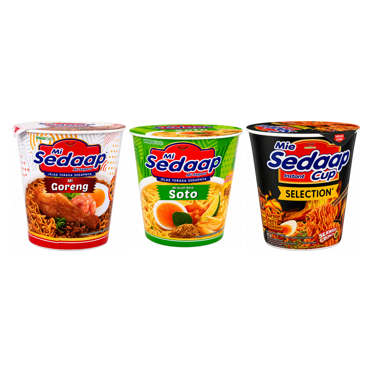 MIE SEDAAP (CUP) - 81g image 1