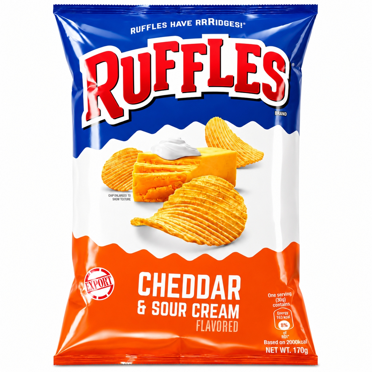 RUFFLES POTATO CHIPS image 1