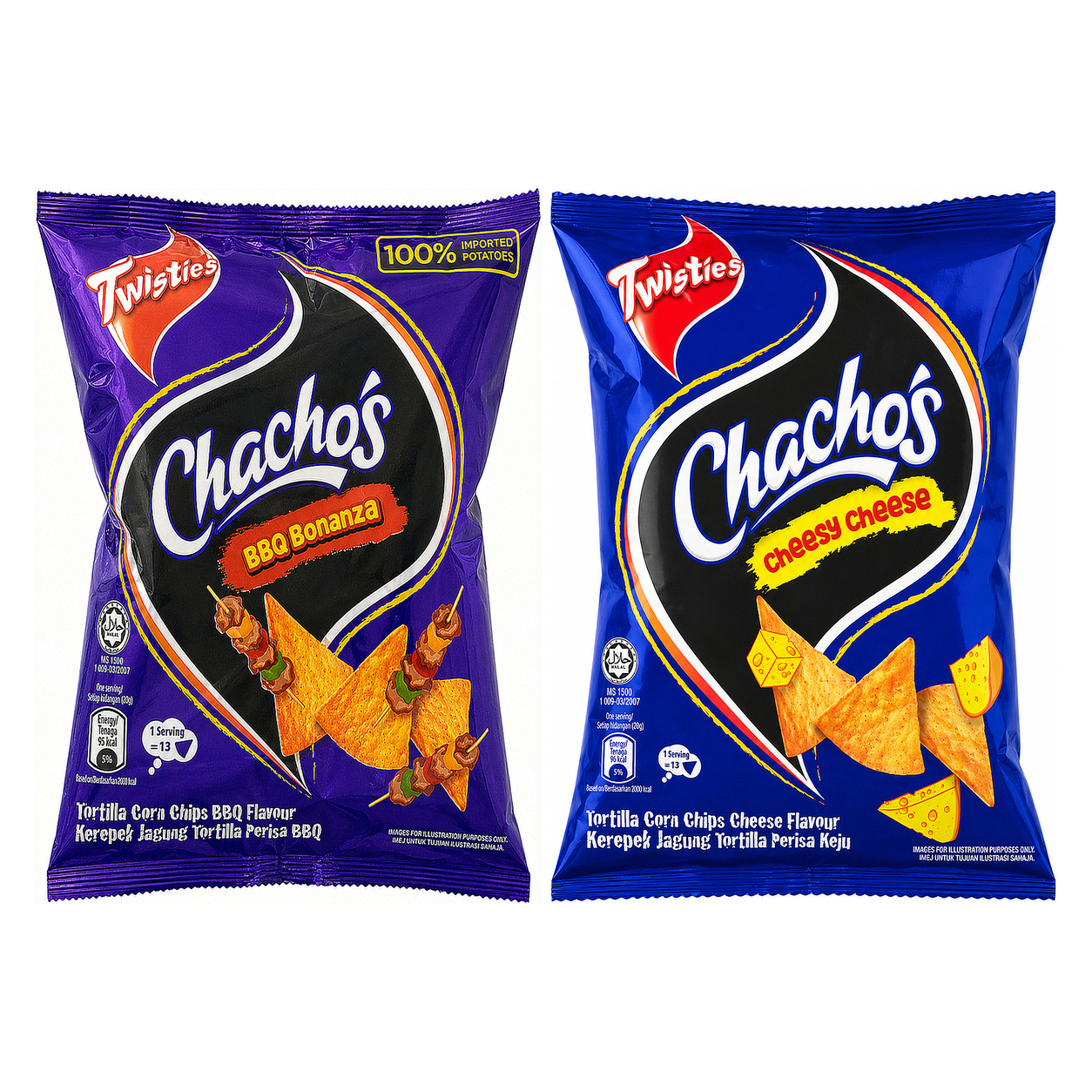 CHACHO'S TORTILLA CORN CHIPS 70g