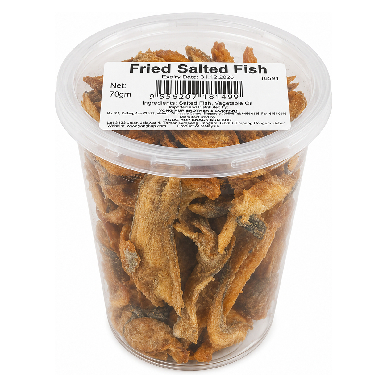 YH SALTED FISH 70g