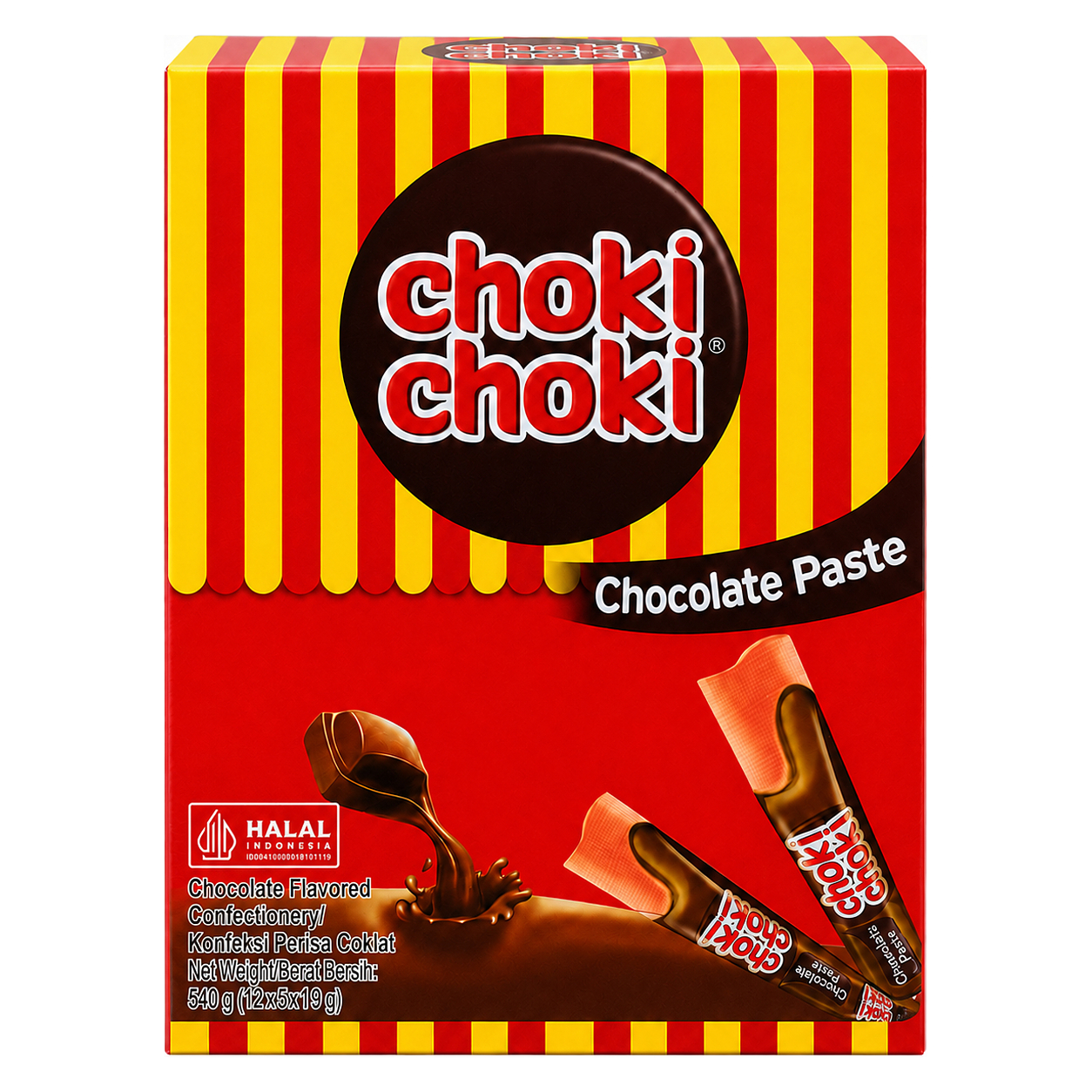 CHOKI CHOKI CHOCOLATE 540g (12x5x9g) image 1