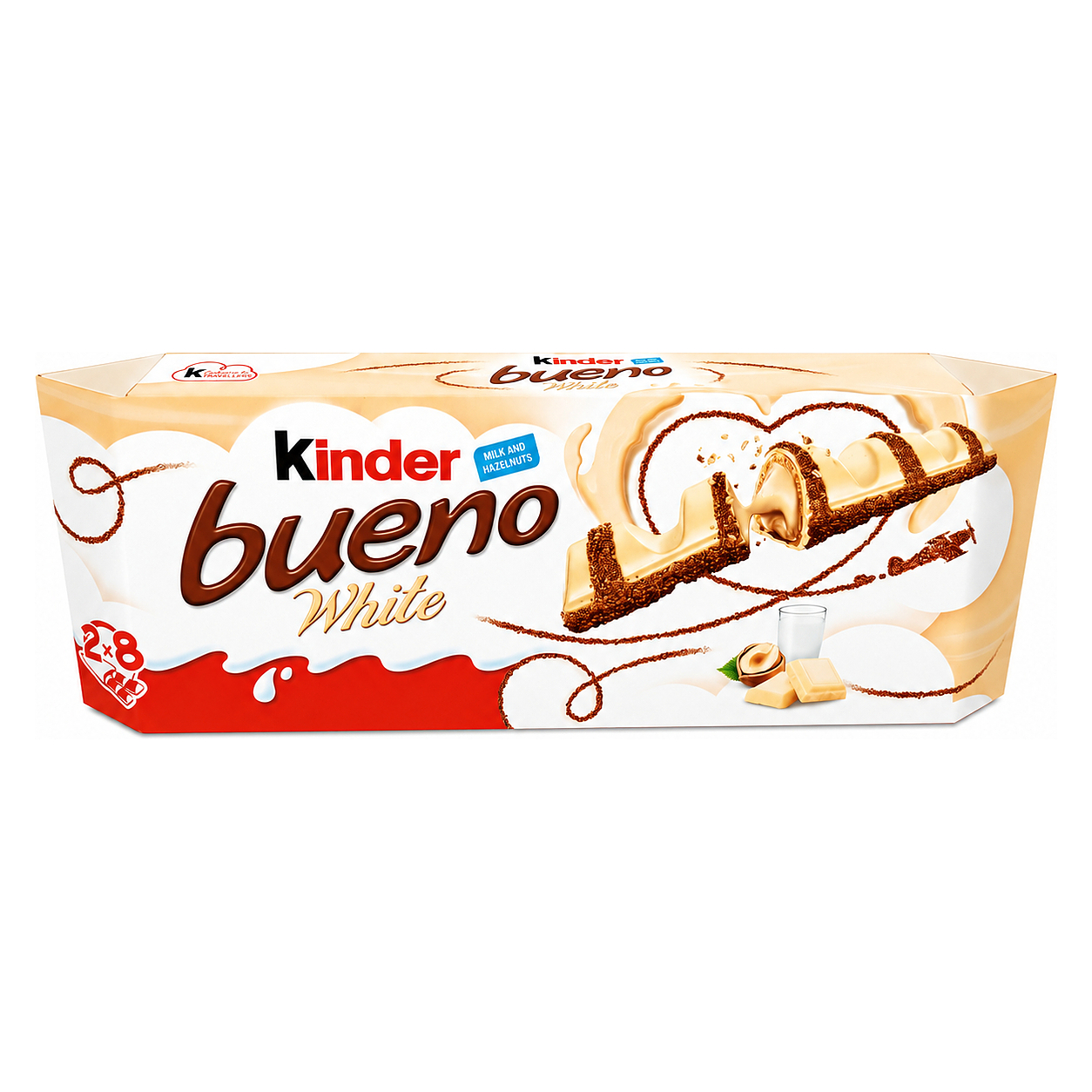 KINDER BUENO WHITE (8 BARS) image 1