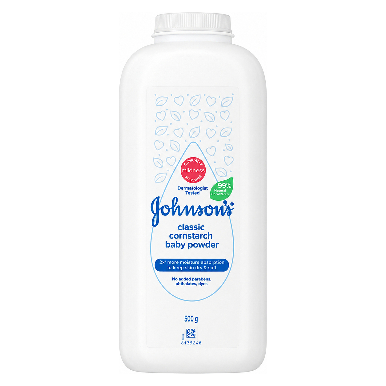 JOHNSON'S BABY POWDER - 500g image 1