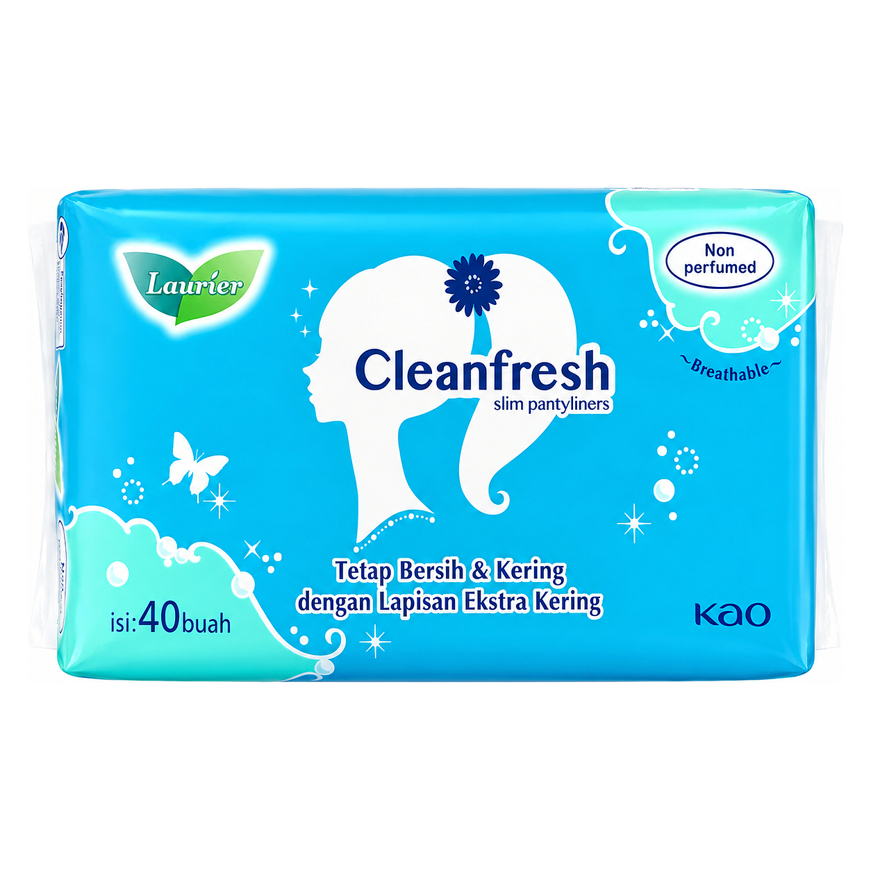 LAURIER PANTY LINER CLEAN FRESH 40s
