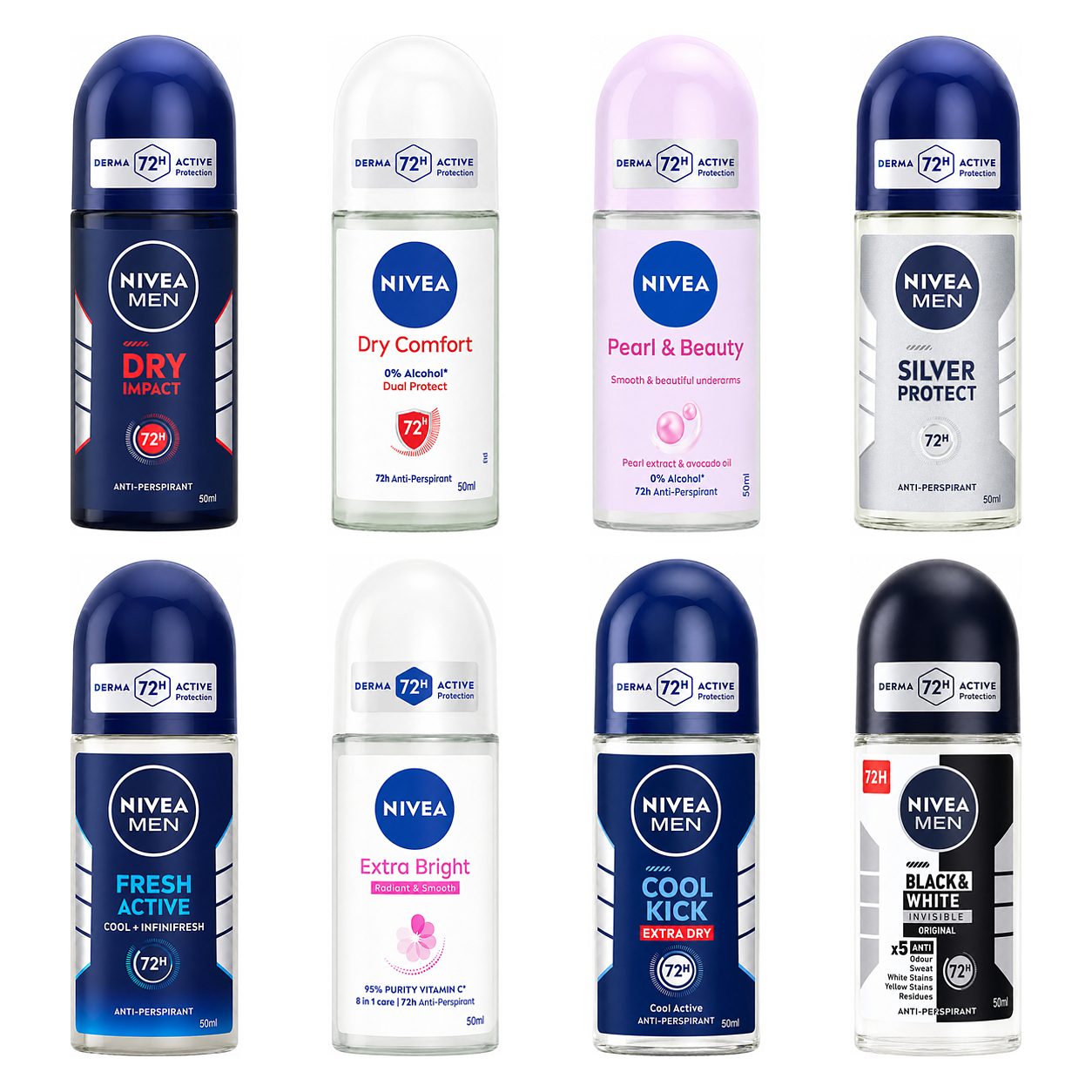 NIVEA ROLL ON 50ml image 1