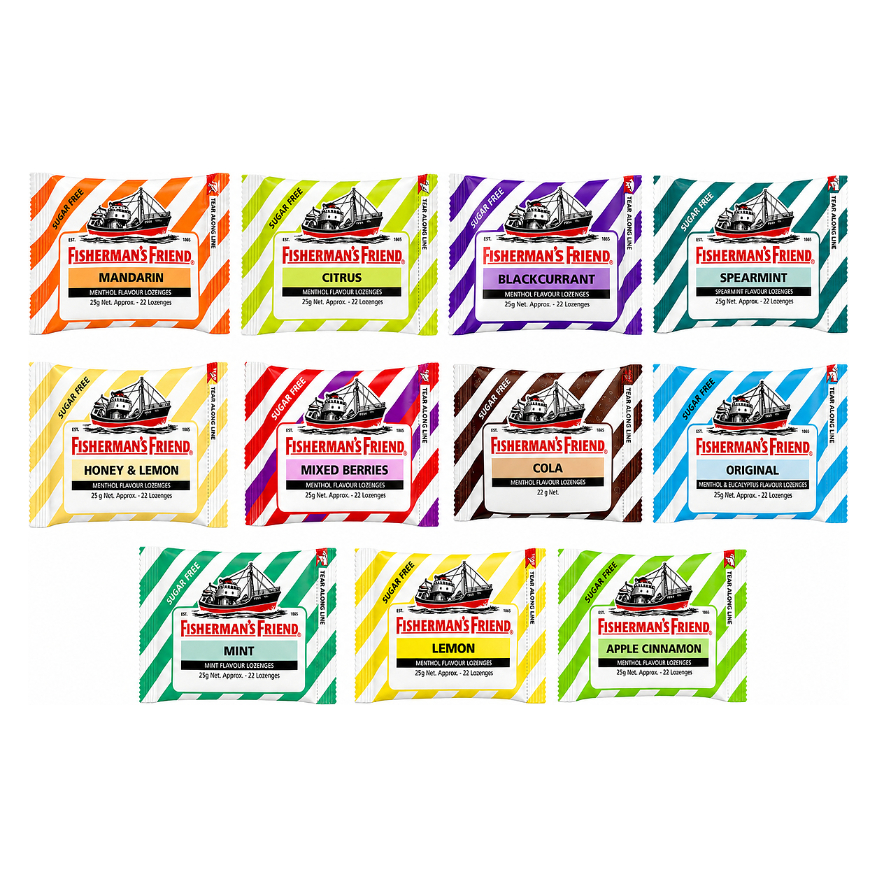FISHERMAN'S FRIEND SUGAR FREE