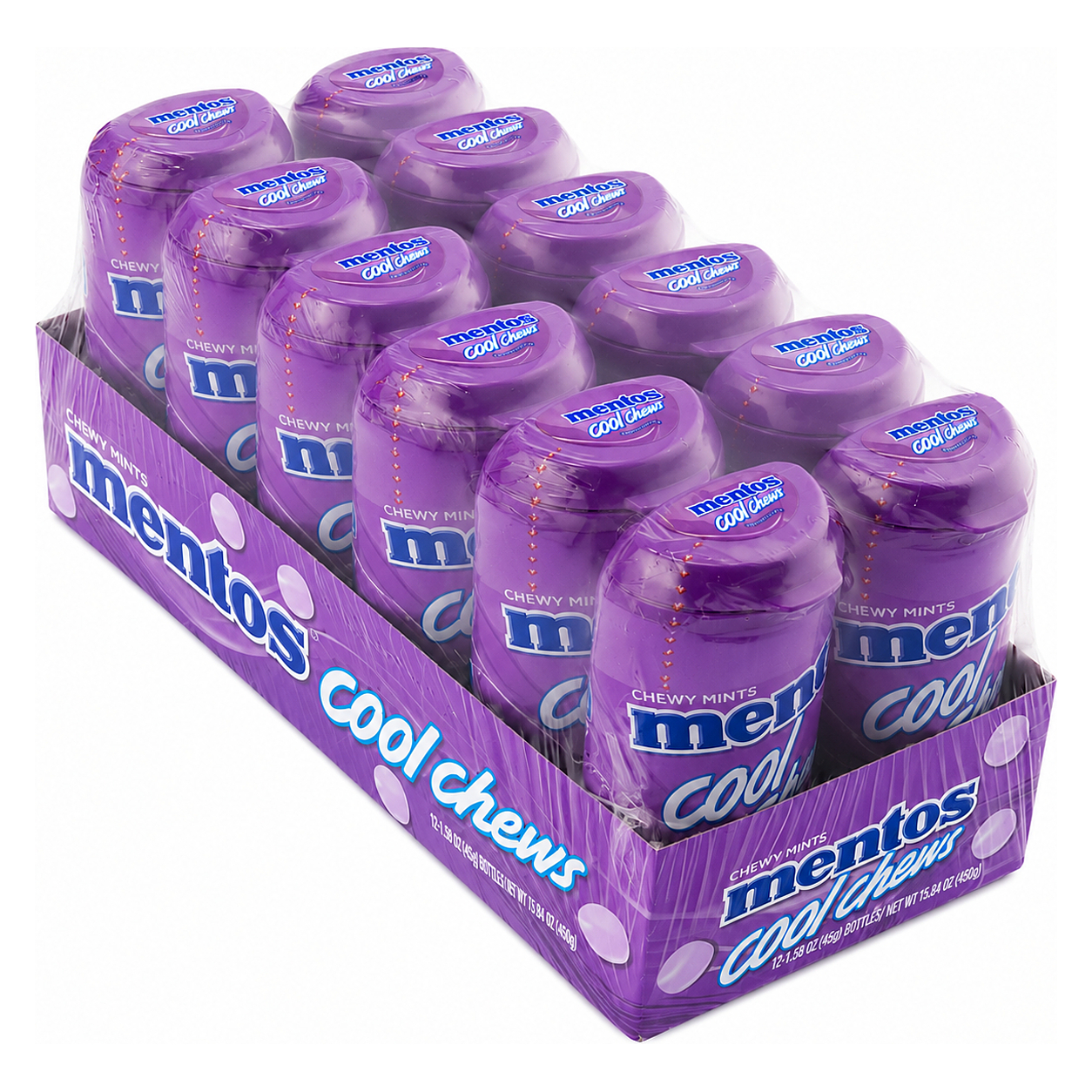 MENTOS COOL CHEWS (BOTTLE) 30g image 1