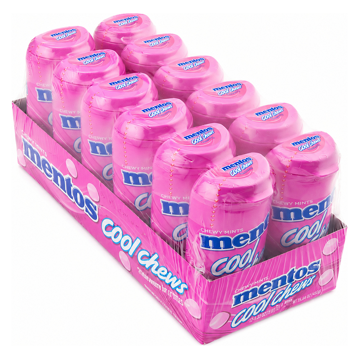 MENTOS COOL CHEWS (BOTTLE) 30g image 1