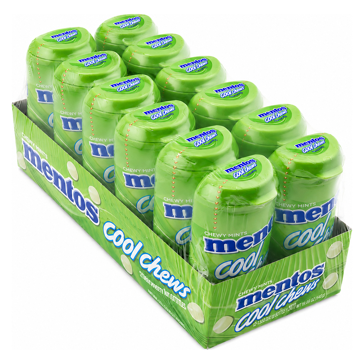 MENTOS COOL CHEWS (BOTTLE) 30g image 1