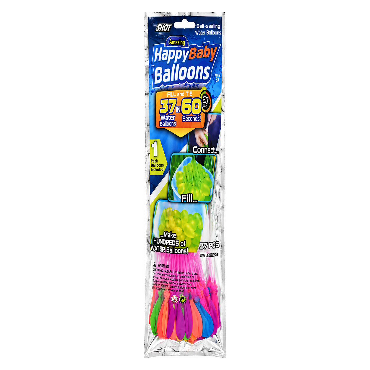 TOY WATER BALLOON SELF-SELF SEALING image 1