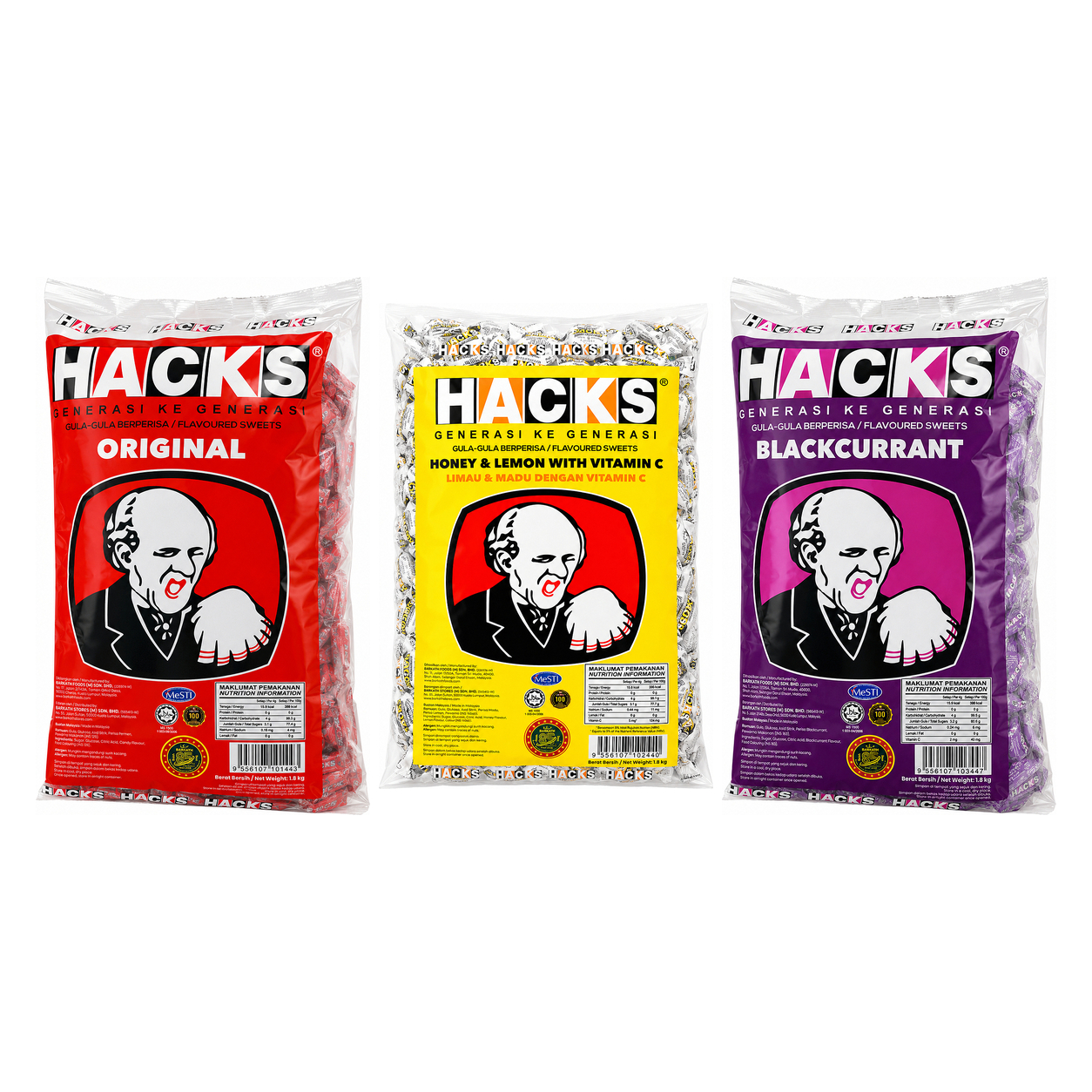 HACKS CANDY 1.8kg