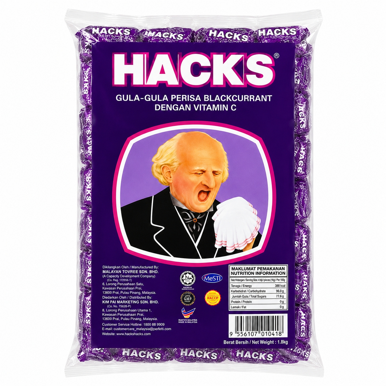 HACKS CANDY 1.8kg image 1