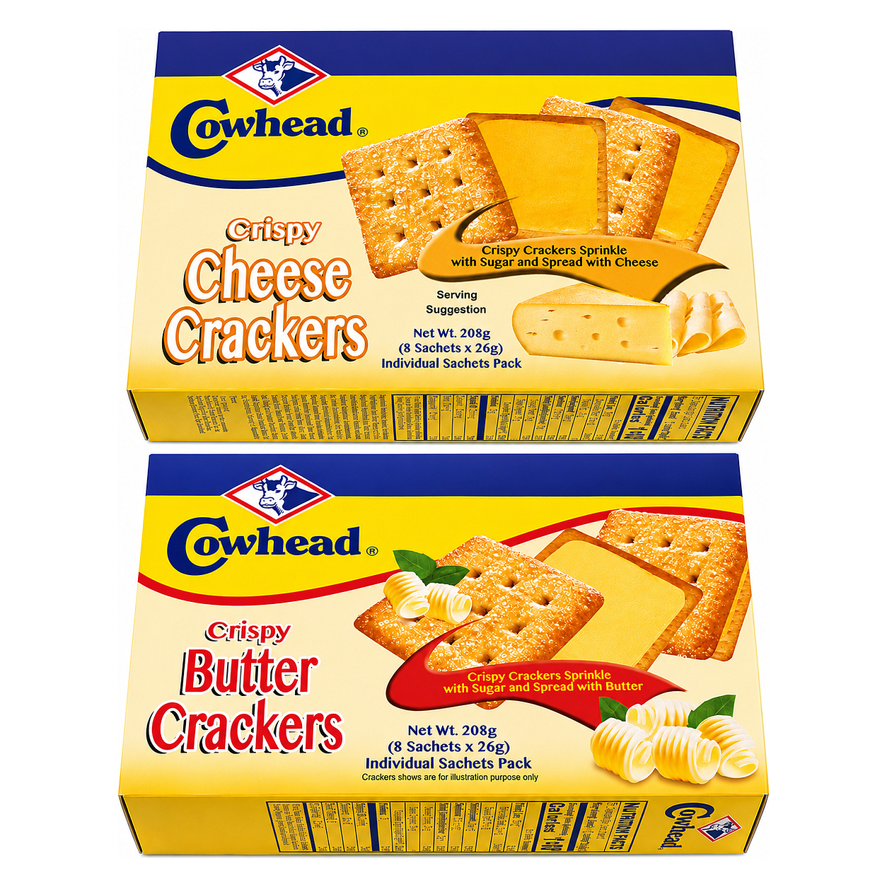 COWHEAD CRISPY CRACKER 208g image 1
