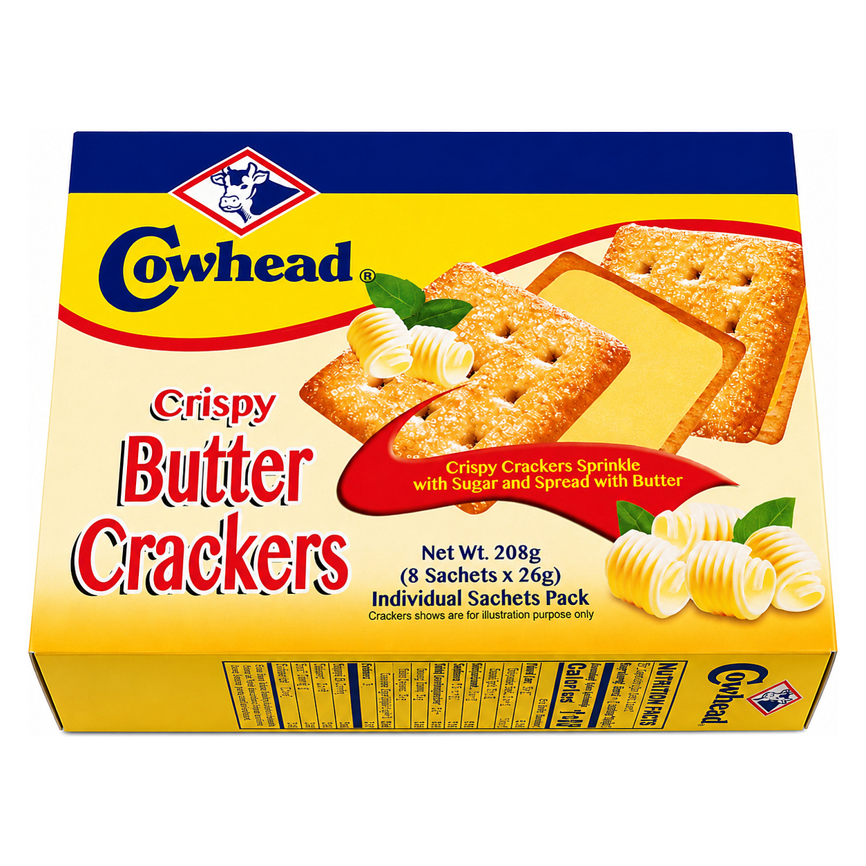COWHEAD CRISPY CRACKER 208g image 1