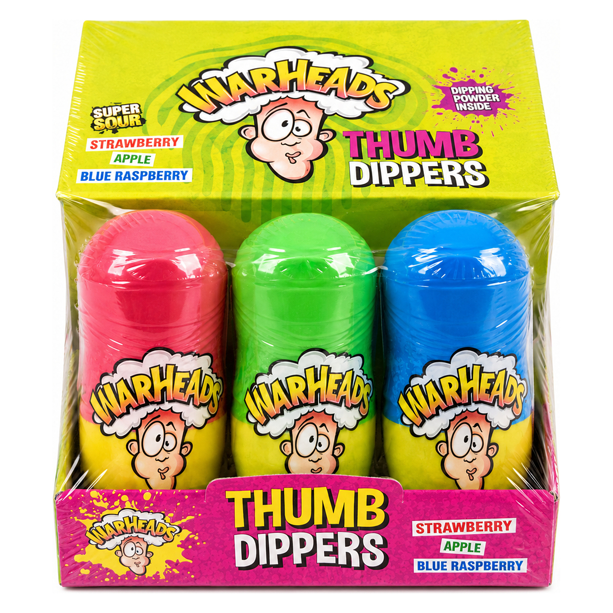 WARHEADS THUMB DIPPERS 40g image 1