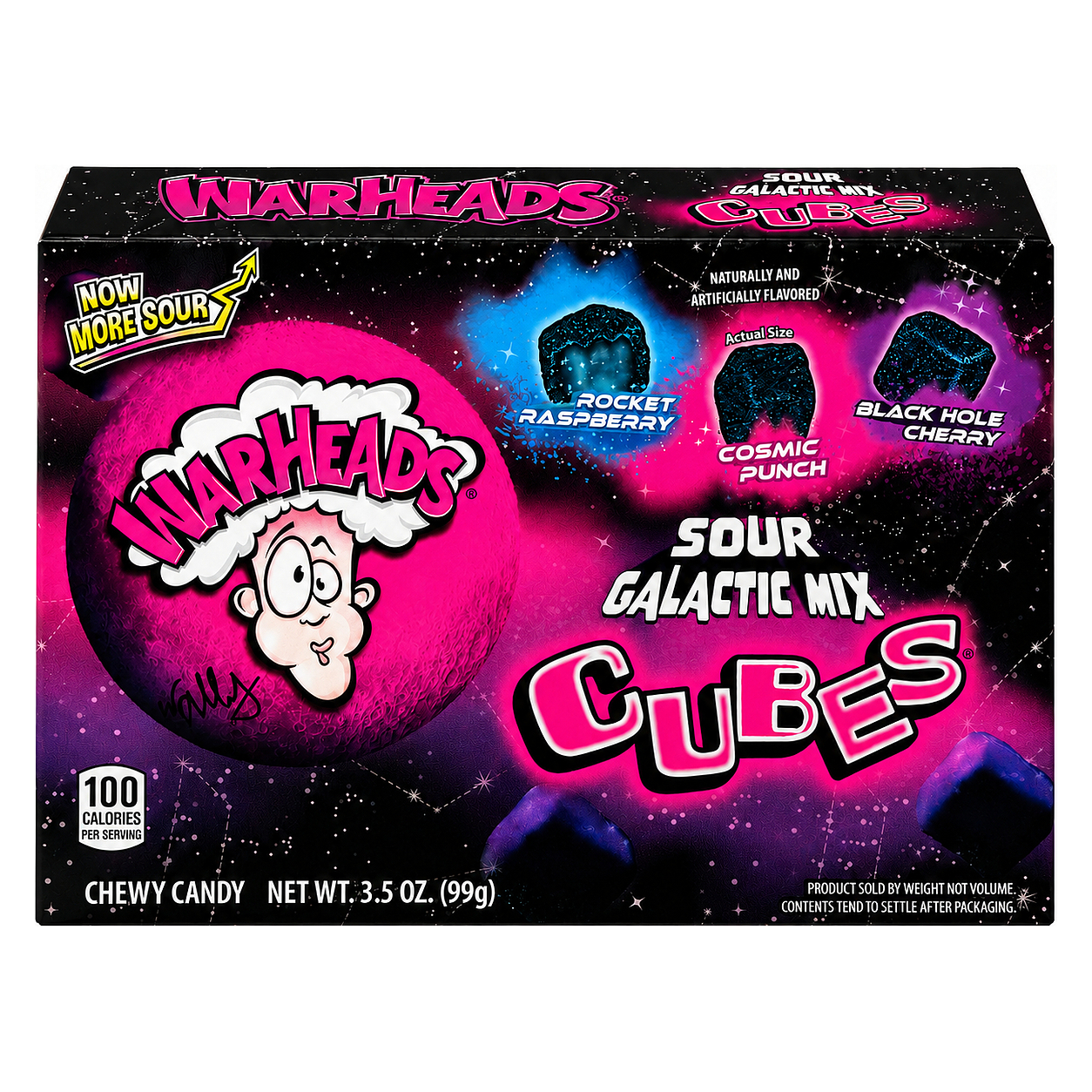 WARHEADS SOUR (BOX) 99g image 1