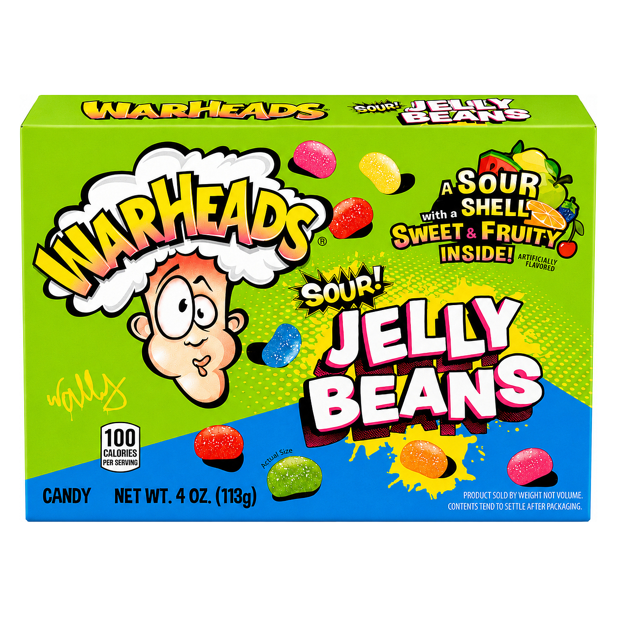 WARHEADS SOUR (BOX) 99g image 1