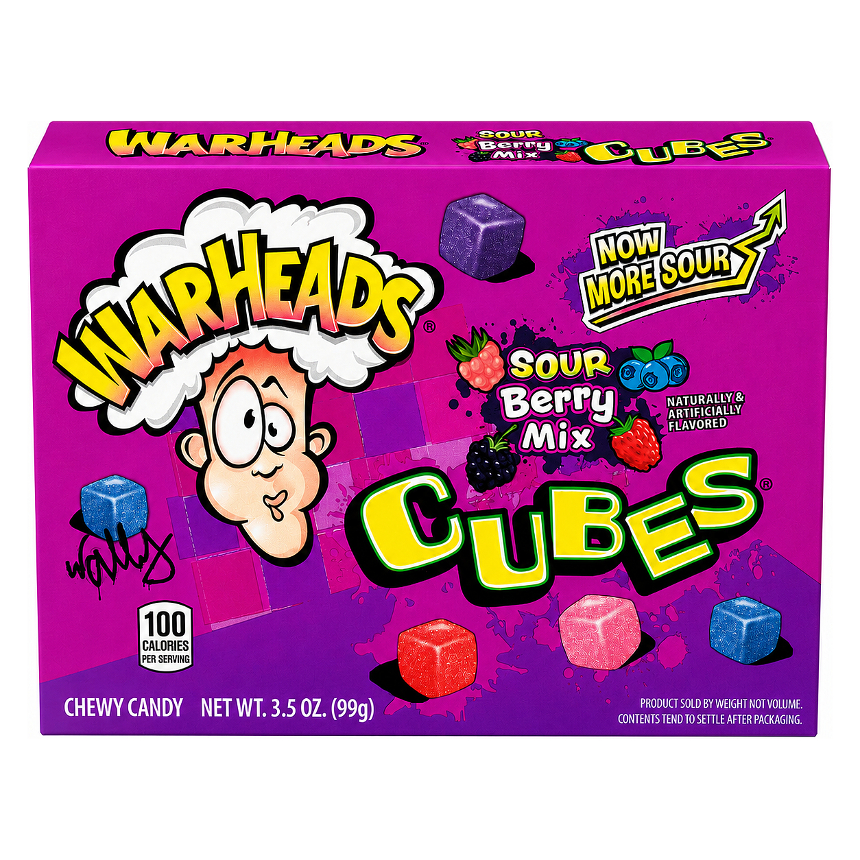 WARHEADS SOUR (BOX) 99g image 1