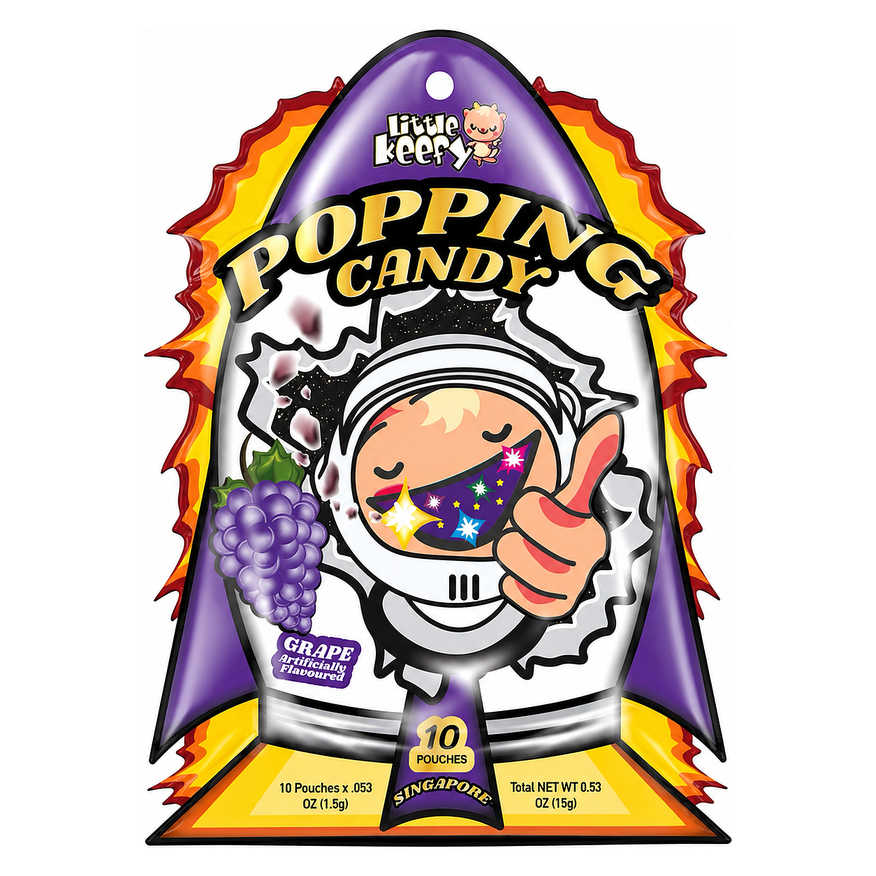 LITTLE KEEFY POPPING CANDY 15g image 1