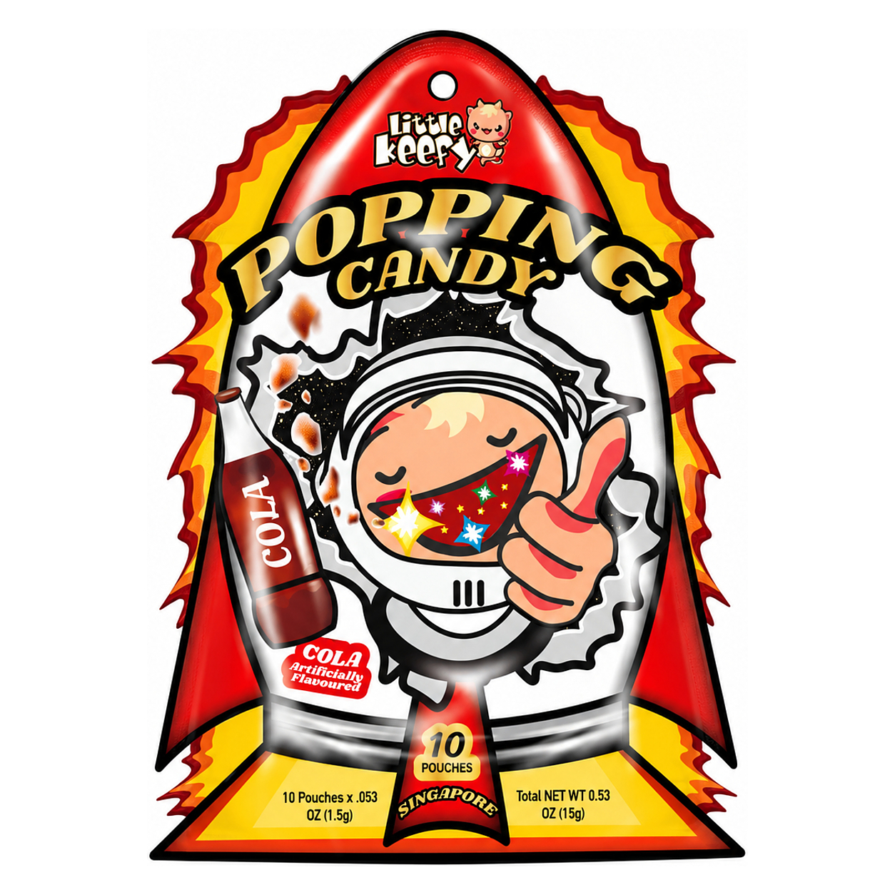 LITTLE KEEFY POPPING CANDY 15g image 1