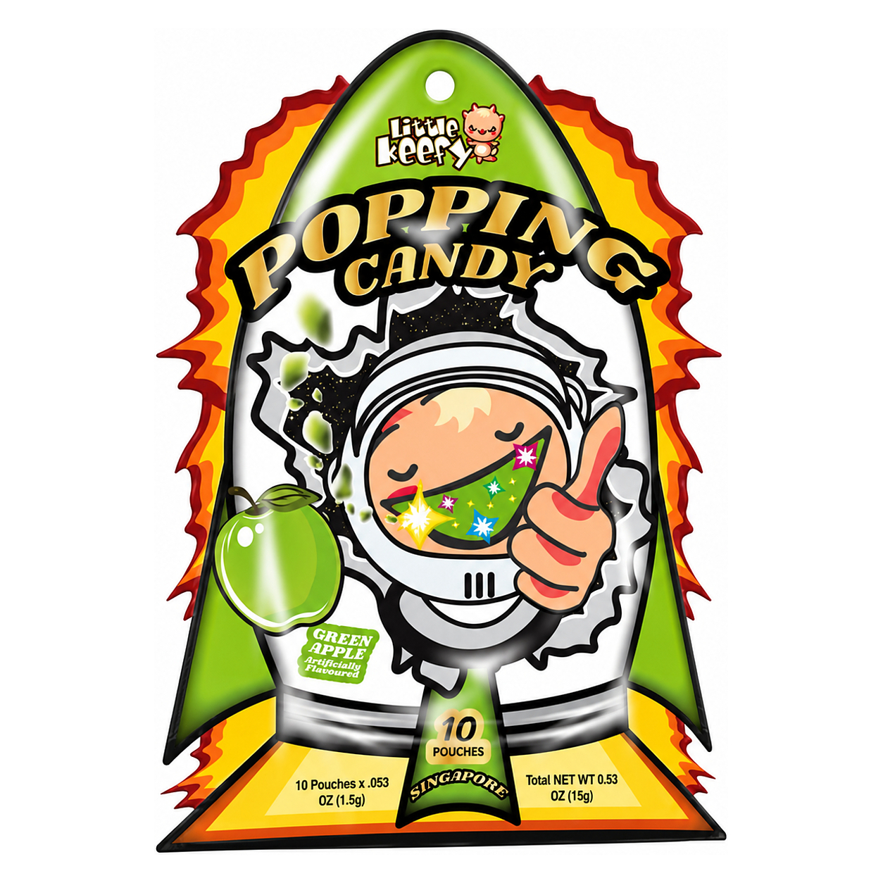 LITTLE KEEFY POPPING CANDY 15g image 1