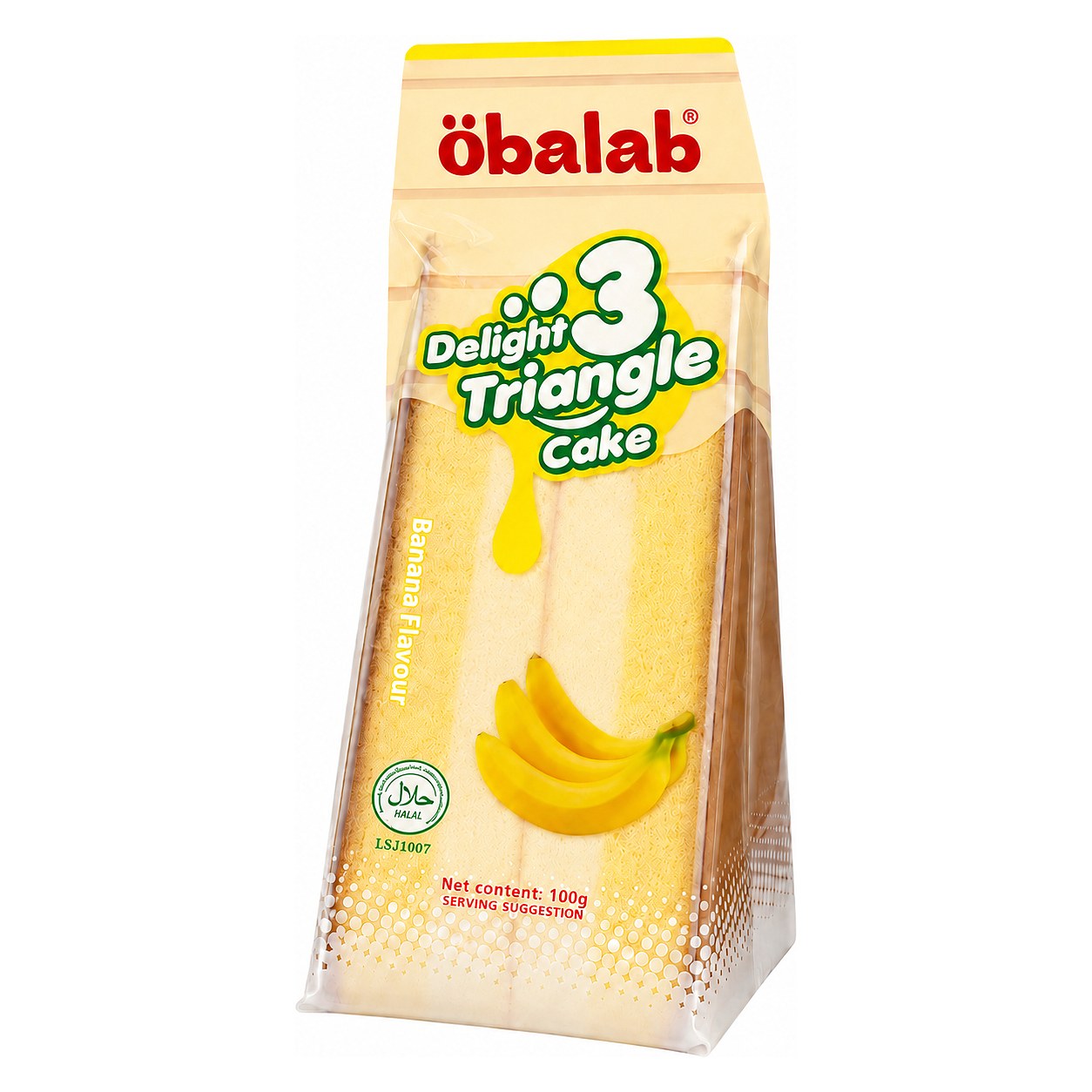BAIRONG PURE 3 TRIANGE CAKE image 1